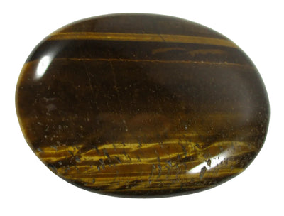Tigers Eye Palm Stone | Cut & Polished Crystals | Polished Crystal Palm Stones