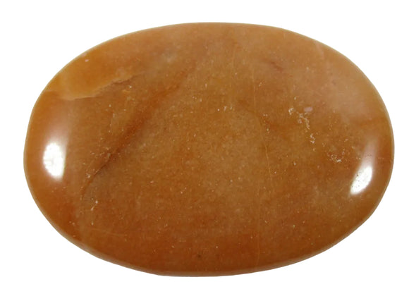 Peach Aventurine Palm Stone | Cut & Polished Crystals | Polished Crystal Palm Stones