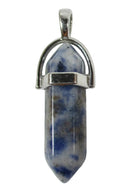 Sodalite Point Pendant | Crystal Jewellery | Point Pendants