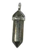 Pyrite Point Pendant | Crystal Jewellery | Point Pendants