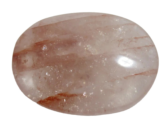 Fire Quartz Palm Pebble