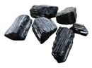 Black Tourmaline Grid Set 6 Rough Pieces-2