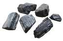 Black Tourmaline Grid Set 6 Rough Pieces-3