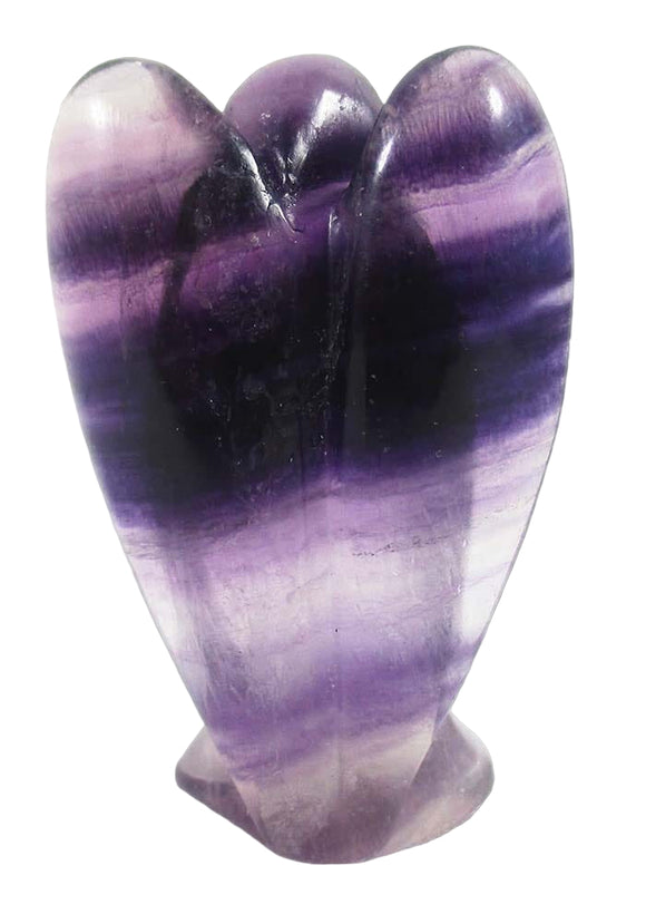 AA Fluorite Crystal Guardian Angel 5cm | Crystal Carvings | Crystal Angels