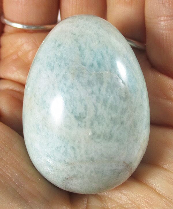 Amazonite Egg Crystal Carvings > Polished Crystal Eggs