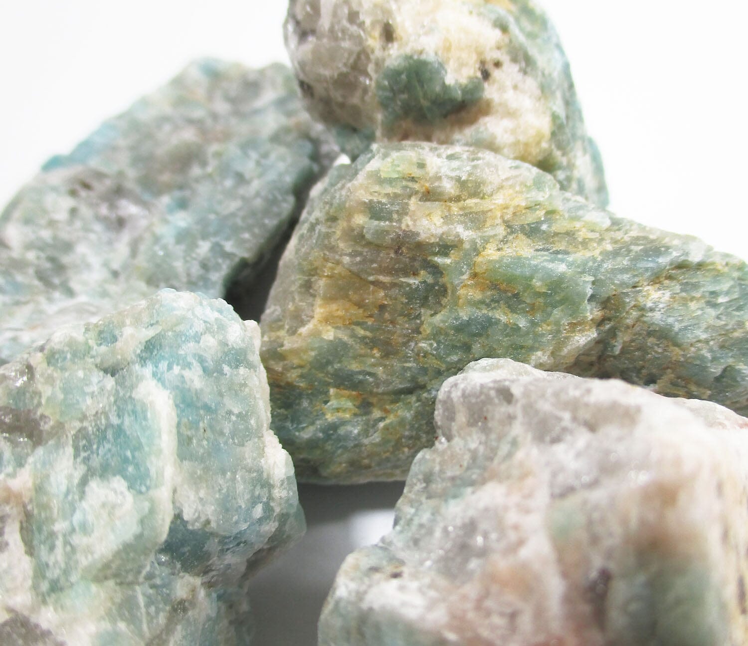 Amazonite Rough Chunk Natural Crystals > Raw Crystal Chunks