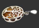 Amber Crystal Tree of Life Pendant (Small) | Crystal Jewellery | Crystal Pendants