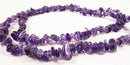 Amethyst Crystal Chip Necklace (Long) | Crystal Jewellery | Crystal Necklaces