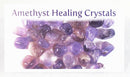 Amethyst Healing Crystals Properties Card Only | Books & Greeting Cards