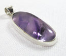 Amethyst Oval Pendant | Crystal Jewellery | Crystal Pendants