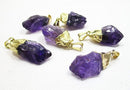 Amethyst Crystal Rough Pendant (Small) x1 | Crystal Jewellery | Crystal Pendants