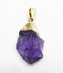 Amethyst Crystal Rough Pendant (Small) x1 | Crystal Jewellery | Crystal Pendants