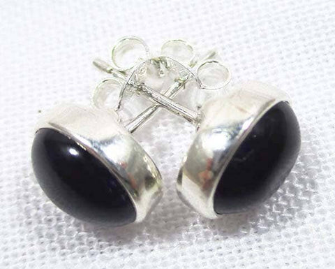 Amethyst Stud Earrings Crystal Jewellery > Gemstone Earrings