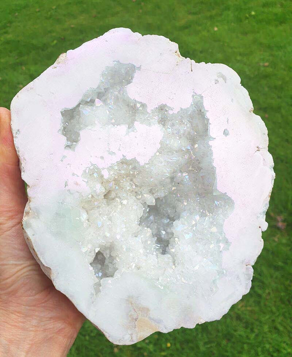 Angel Aura Quartz Geode (X Large) - 2