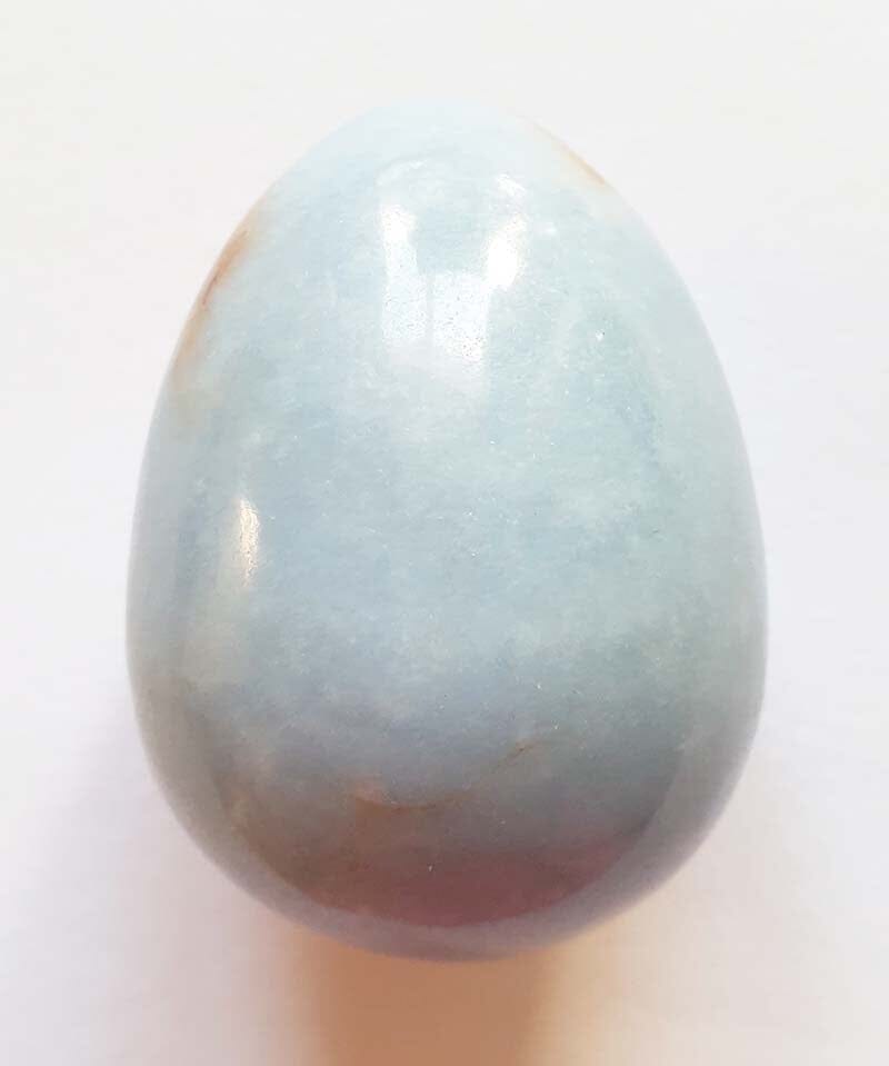 Angelite Egg Crystal Carvings > Polished Crystal Eggs