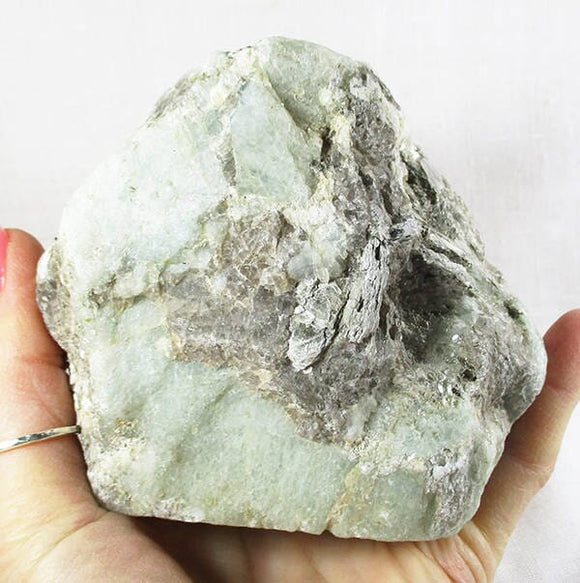 Aquamarine and Mica Crystal Chunk (Large) | Natural Crystals | Raw Crystal Chunks