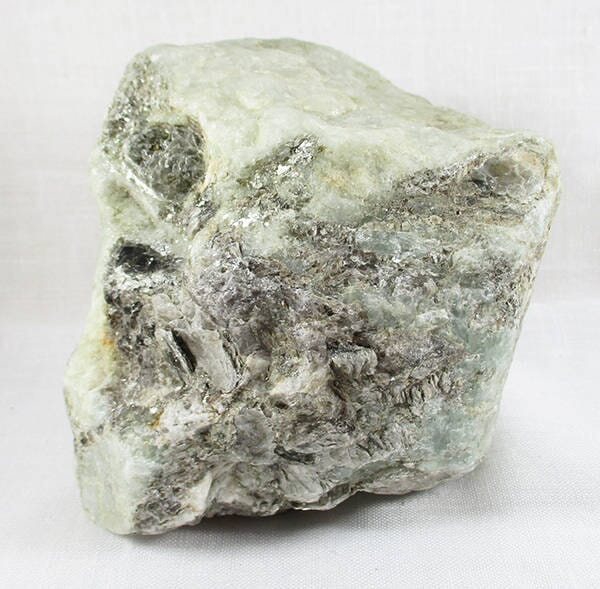 Aquamarine and Mica Chunk (Large) - Natural Crystals > Raw Crystal Chunks