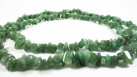 Aventurine Chip Necklace Crystal Jewellery > Crystal Necklaces