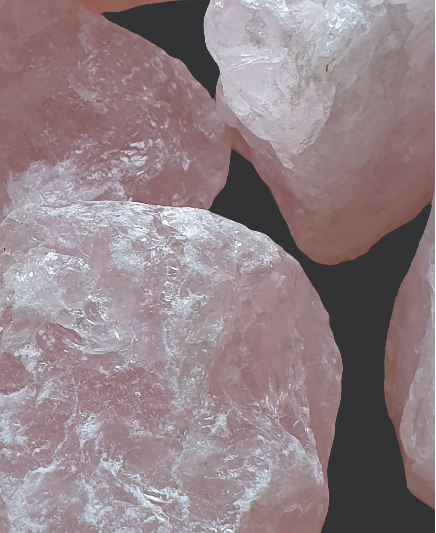 Rose Quartz Rough Chunk (x1 ) | Natural Crystals | Raw Crystal Chunks