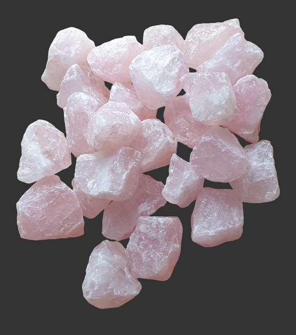 Rose Quartz Rough Chunk (x1 ) | Natural Crystals | Raw Crystal Chunks