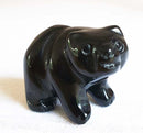 Black Obsidan Bear | Crystal Carvings | Carved Crystal Animals