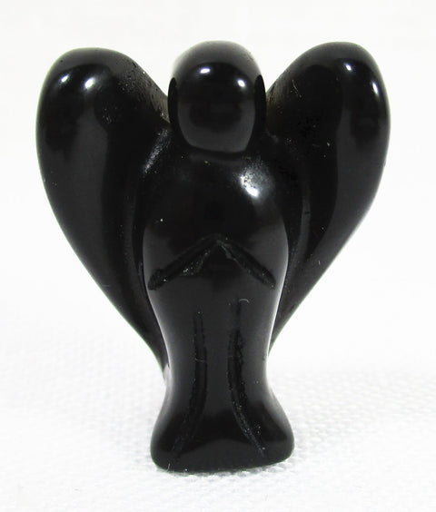 Black Obsidian Angel (Small) Crystal Carvings > Crystal Angels