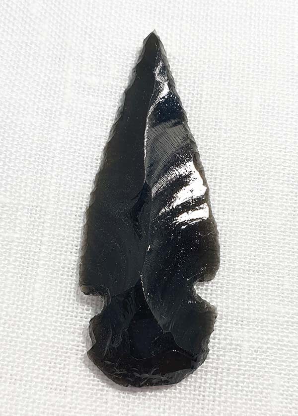 Black Obsidian Arrowhead - 3
