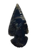 Black Obsidian Crystal Arrowhead | Cut & Polished Crystals | Crystal Obelisks & Natural Points