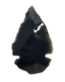Black Obsidian Crystal Arrowhead | Cut & Polished Crystals | Crystal Obelisks & Natural Points