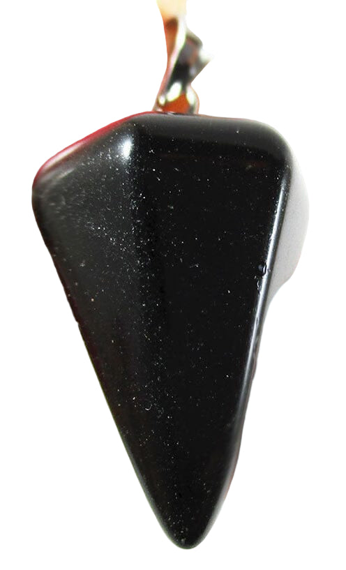 Black Obsidian Pendulum Pendant | Crystal Jewellery | Crystal Pendants