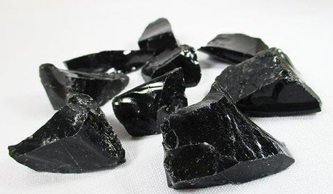 Black Obsidian Rough Chunk (Small) Natural Crystals > Raw Crystal Chunks