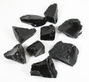 Black Obsidian Crystal Rough Chunk (Small) | Natural Crystals | Raw Crystal Chunks