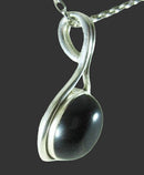 Black Onyx Healing Crystal Circle Pendant (Small) | Crystal Jewellery | Crystal Pendants