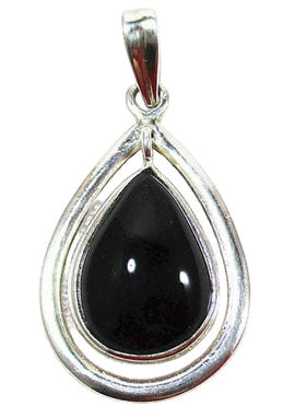 Black Onyx Swing Pendant | Crystal Jewellery | Crystal Pendants