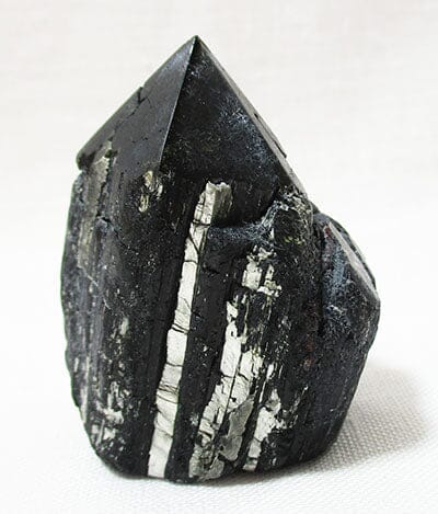 Black Tourmaline and Mica Generator Point (Small) - 1