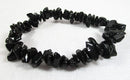 Black Tourmaline Chip Bracelet | Crystal Jewellery | Gemstone Bracelets