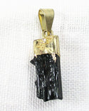 Black Tourmaline Rod Pendant (Small) - 2