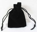 Black Velvet Pouch 5.5cm x 6.5cm | Gift Boxes & Pouches
