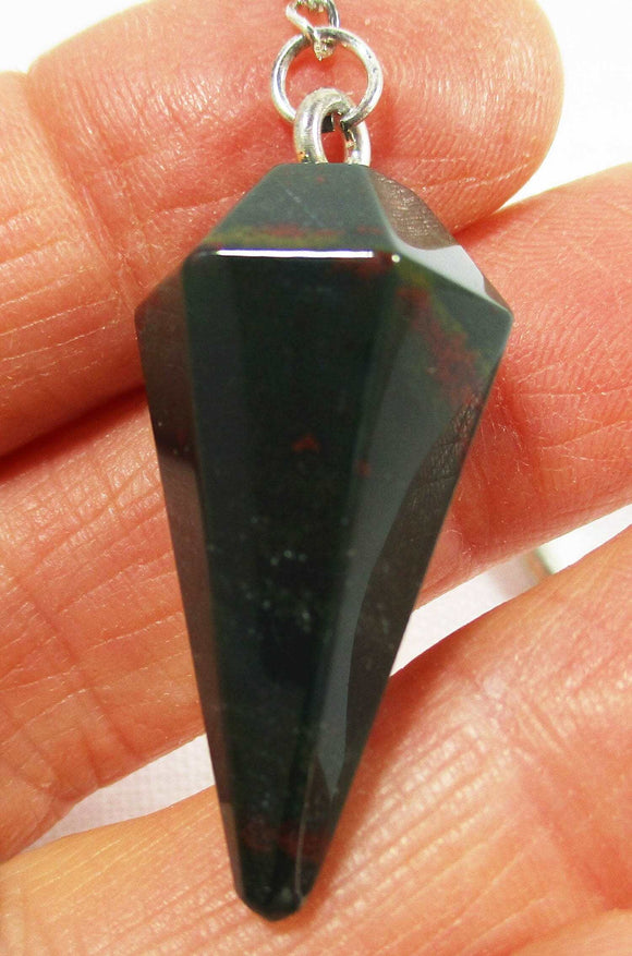 Bloodstone Pendulum | Dowsing | Pendulums for dowsing