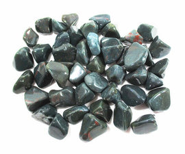 Bloodstone Healing Crystal Rough Tumble Chips (x3) | Cut & Polished Crystals | Polished Crystal Tumble Stones