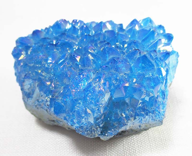 Blue Aura Quartz Rough Cluster - Natural Crystals > Natural Crystal Clusters