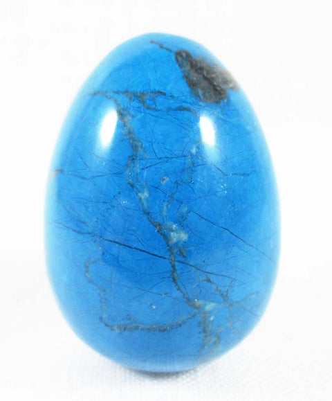 Blue Howlite Egg Crystal Carvings > Polished Crystal Eggs