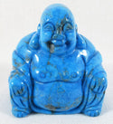 Blue Howlite Happiness Buddha - 1