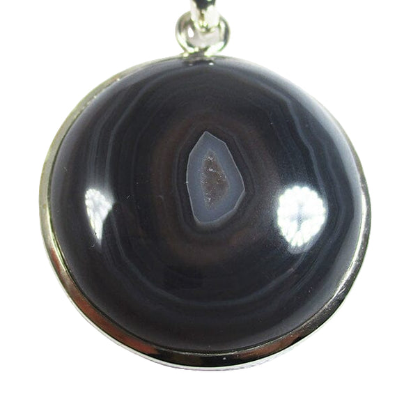 Botswana Agate Round Pendant | Crystal Jewellery | Crystal Pendants