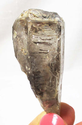 Brandberg Smoky Amethyst Point | Cut & Polished Crystals | Crystal Obelisks & Natural Points