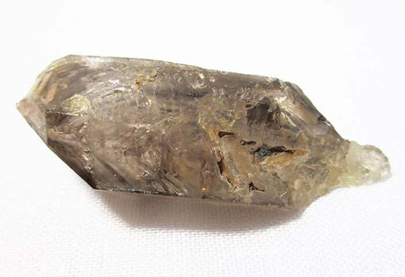 Brandberg Smoky Amethyst Point | Cut & Polished Crystals | Crystal Obelisks & Natural Points