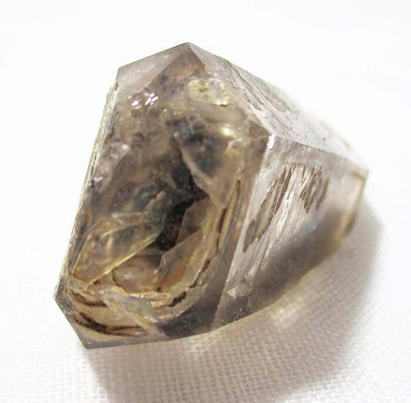 Brandberg Smoky Amethyst Point | Cut & Polished Crystals | Crystal Obelisks & Natural Points