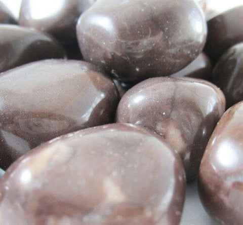 Brown Jasper Tumble Stones (x3) Cut & Polished Crystals > Polished Crystal Tumble Stones