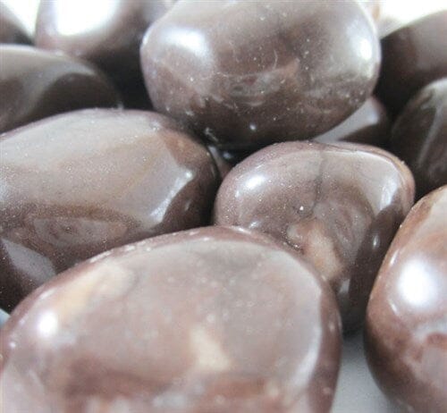 Brown Jasper Tumble Stones (x3) - Cut & Polished Crystals > Polished Crystal Tumble Stones