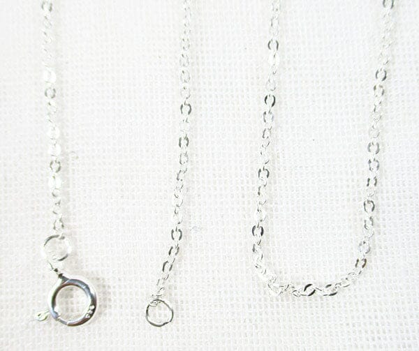 Cable Silver Chain 18" (Fine) - Others > Chains & Neck Cords